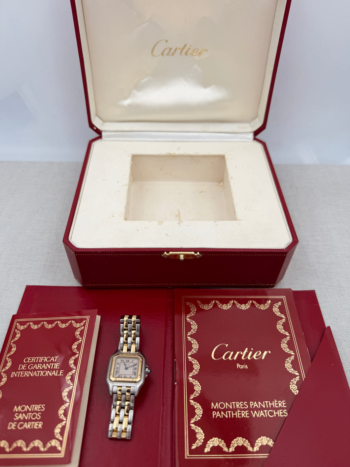 Cartier Panthère PM Small model Panthère 2-row gold similar to 1120