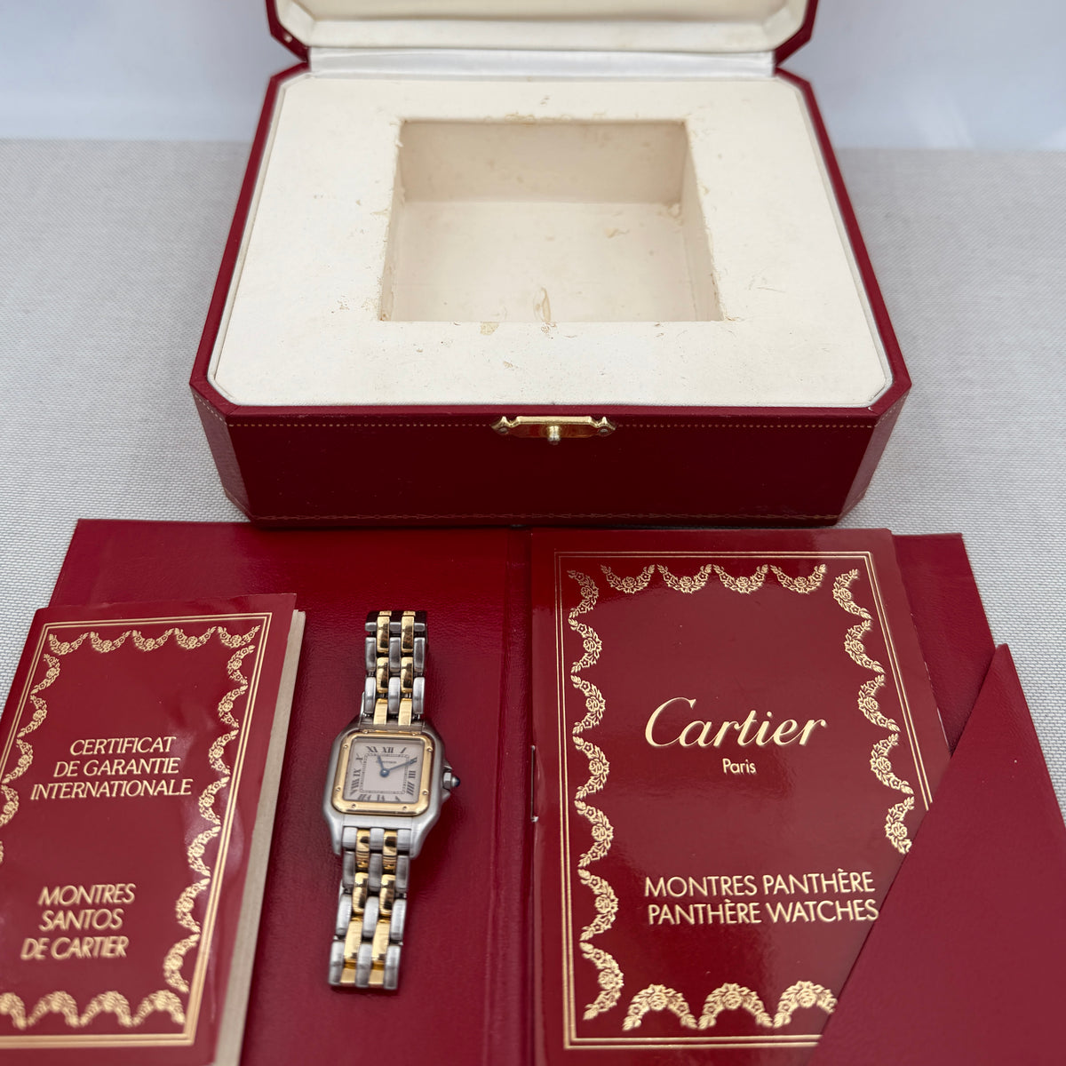 Cartier Panthère PM Small model Panthère 2-row gold similar to 1120