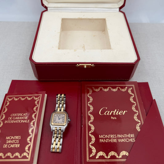 Cartier Panthère PM Small model Panthère 2-row gold similar to 1120