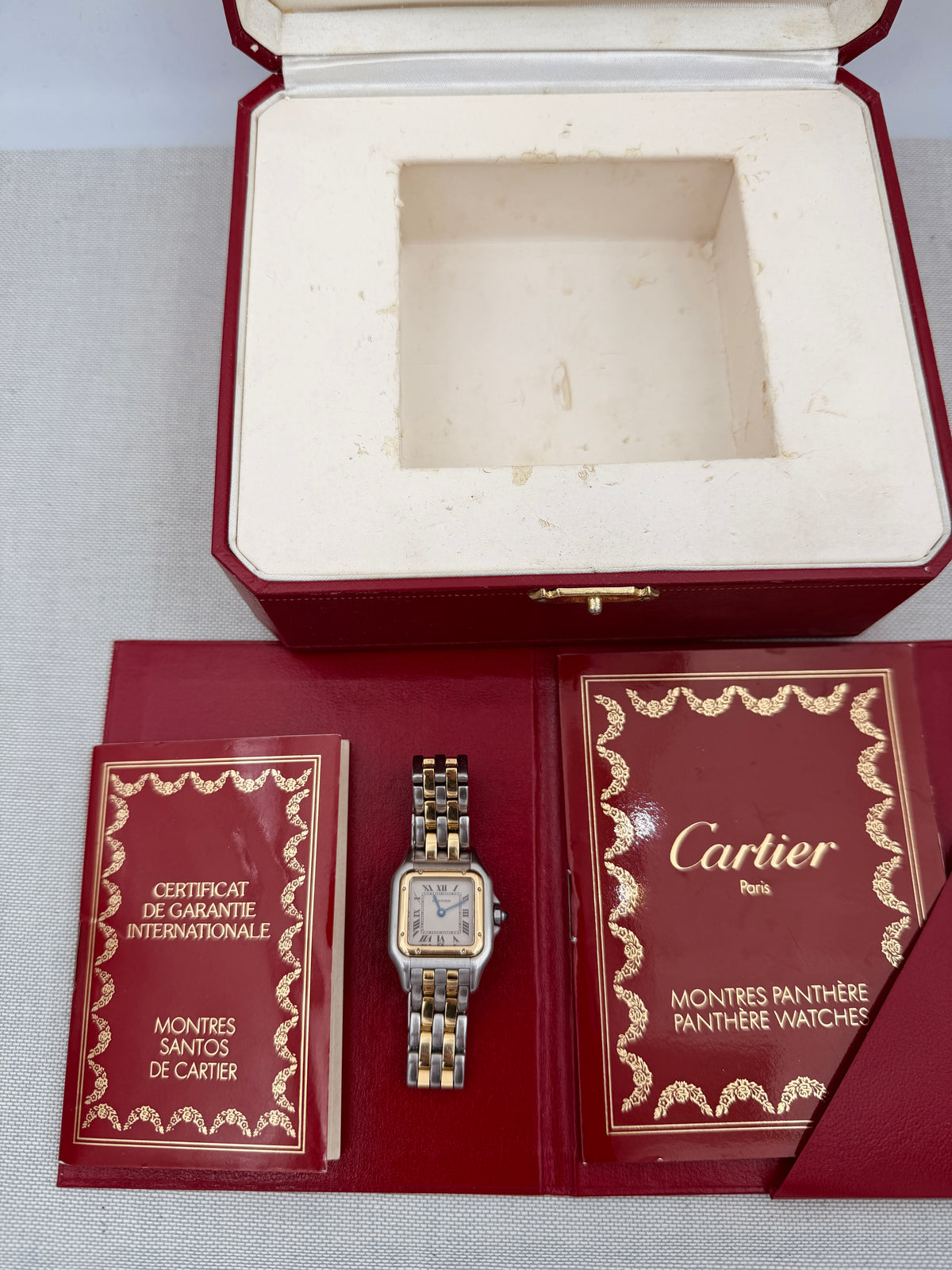 Cartier Panthère PM Small model Panthère 2-row gold similar to 1120