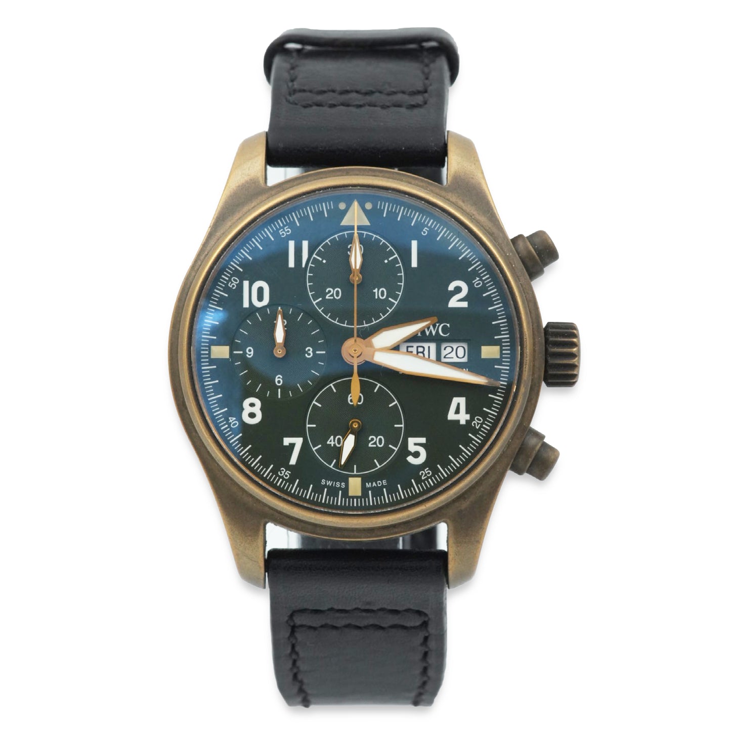 IWC pilot spitfire chronograph iw387902 full set