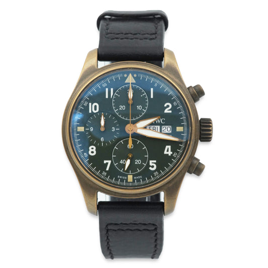 IWC pilot spitfire chronograph iw387902 full set