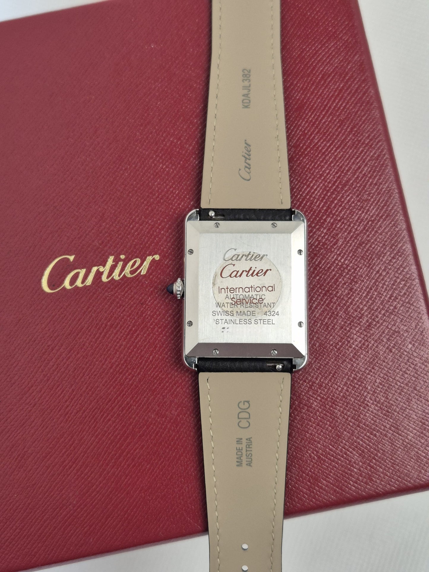 Cartier tank must XL wsta0040