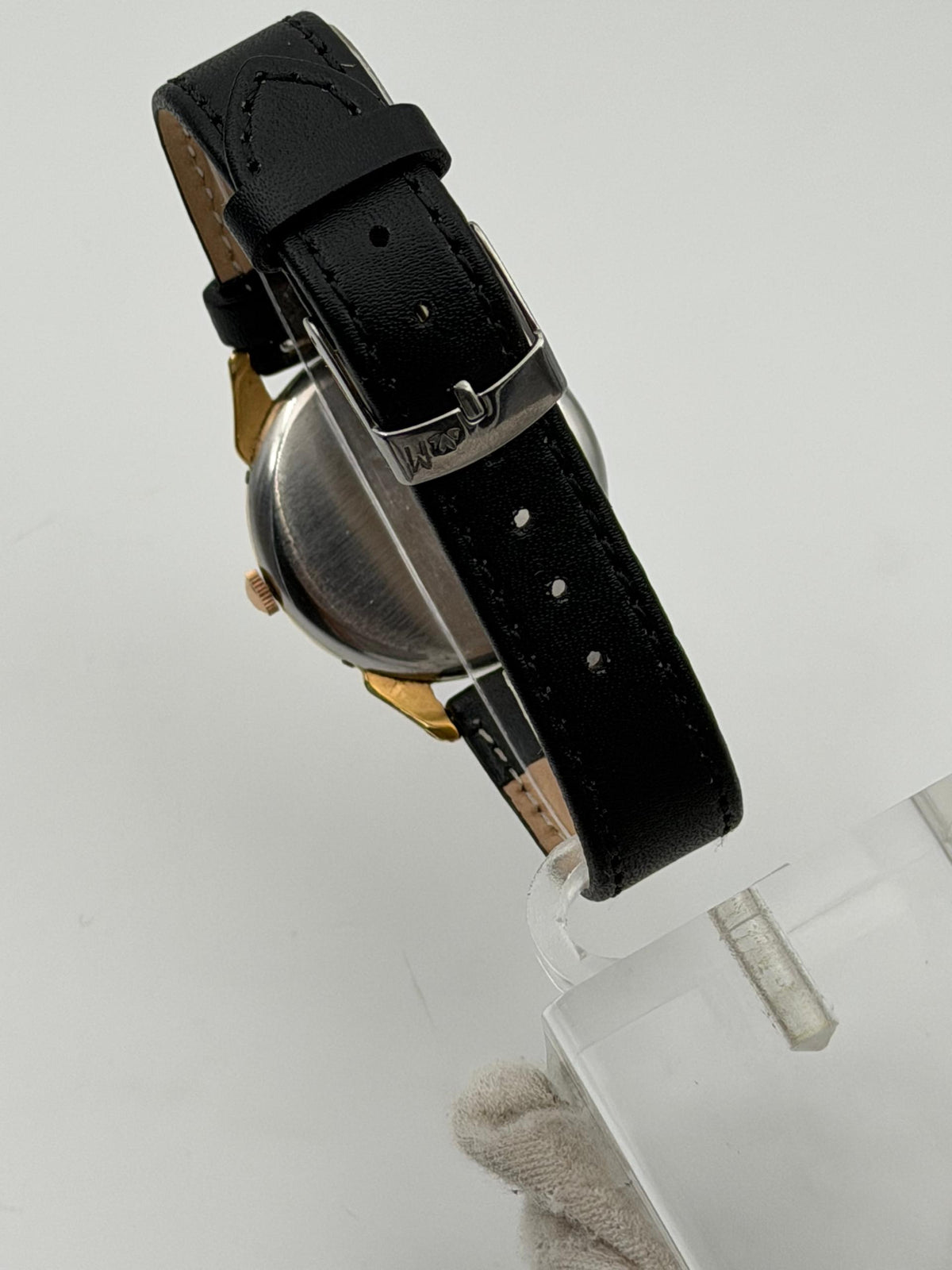 Movado Vintage Triple Calendar in gold and steel