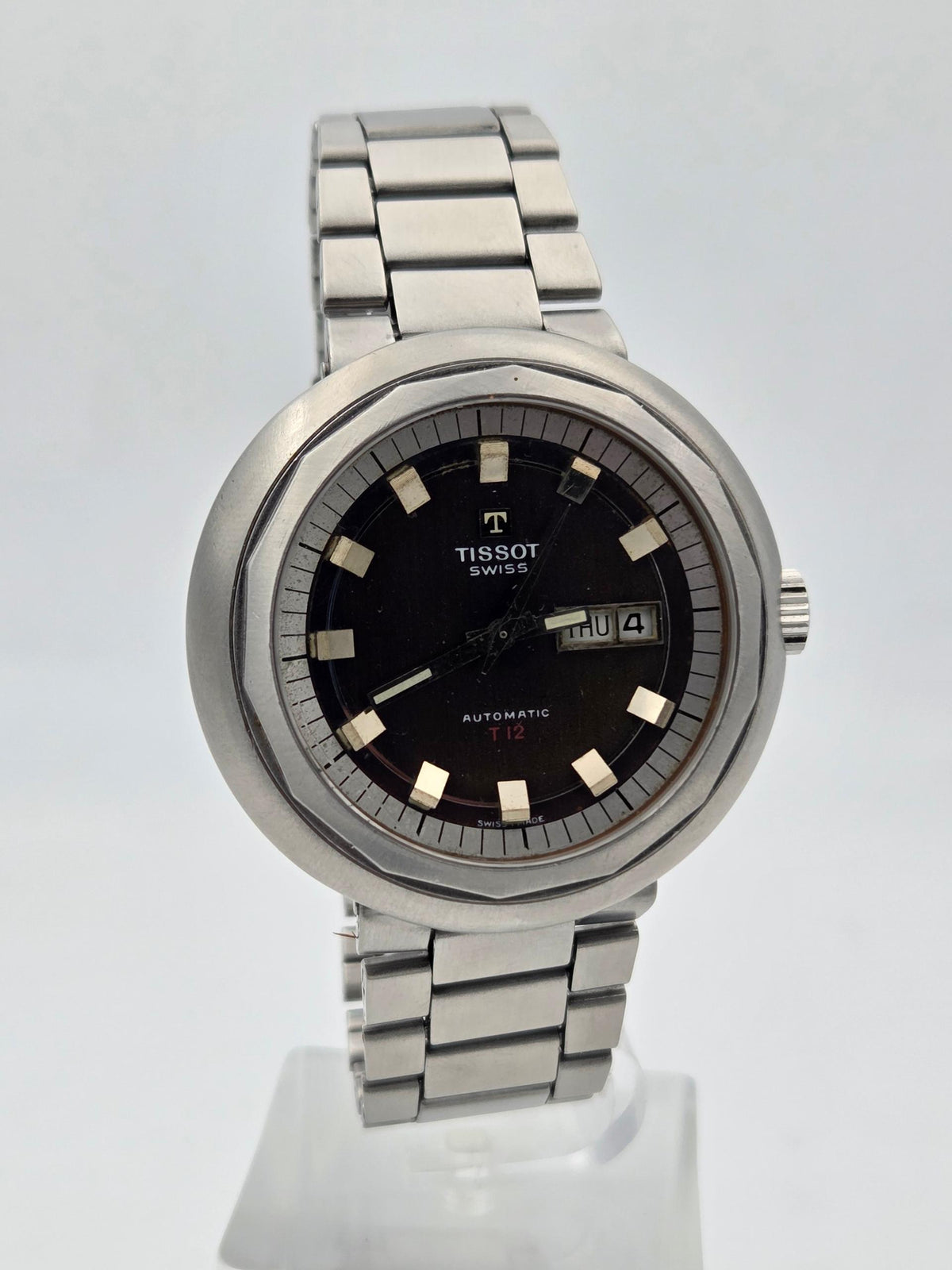 Tissot T12 Day date vintage t12 just serviced super compressor 44644