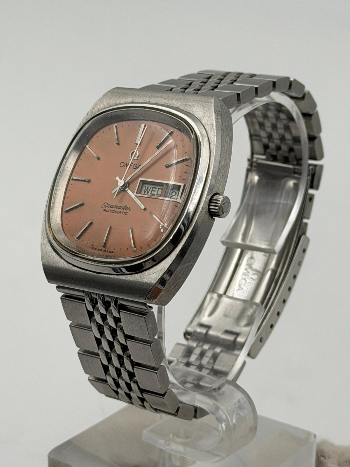 Omega Seamaster Automatic 166.0213-1 Salmon dial