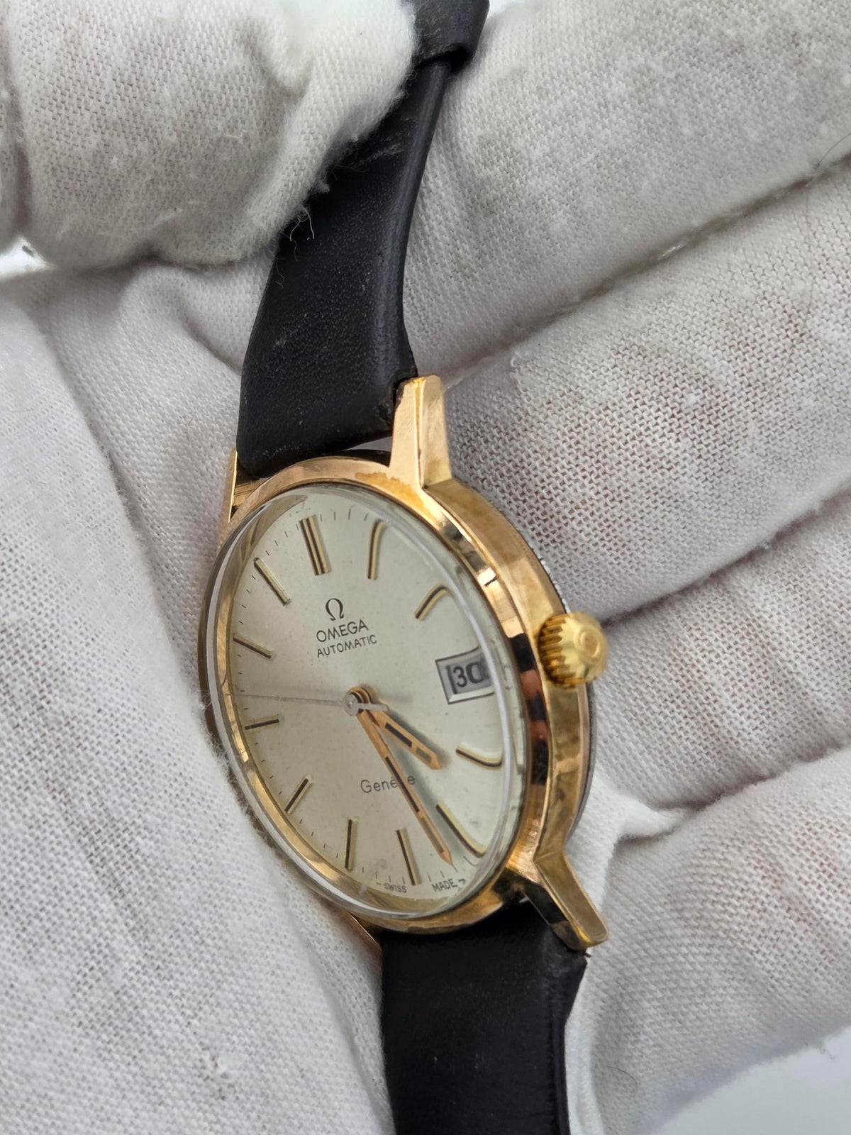Omega Geneve Serviced gold plated (339)