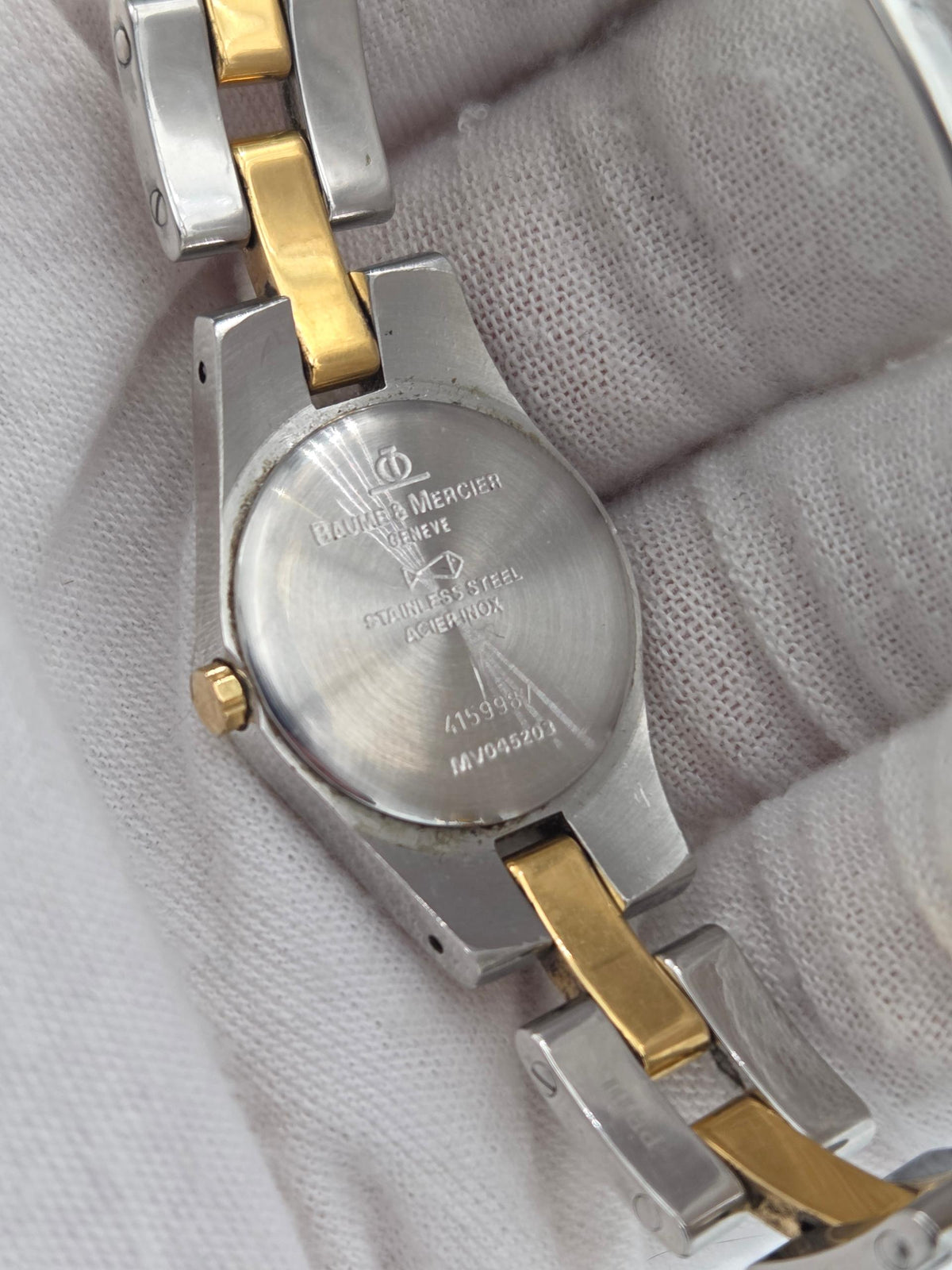 Baume & Mercier Linea Mother of pearl dial mop 22mm (371)