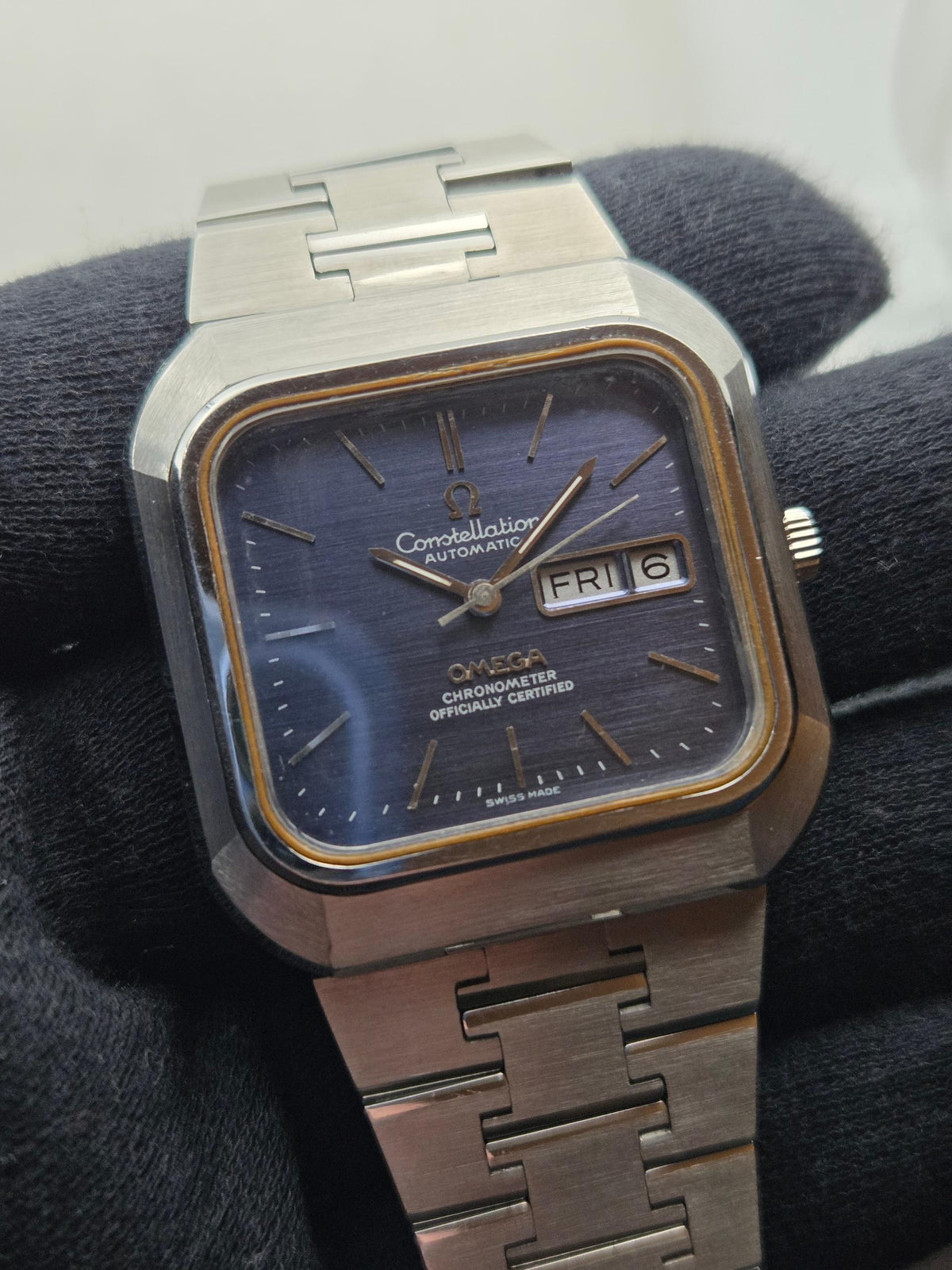 Omega Constellation Day date blue dial amazing condition