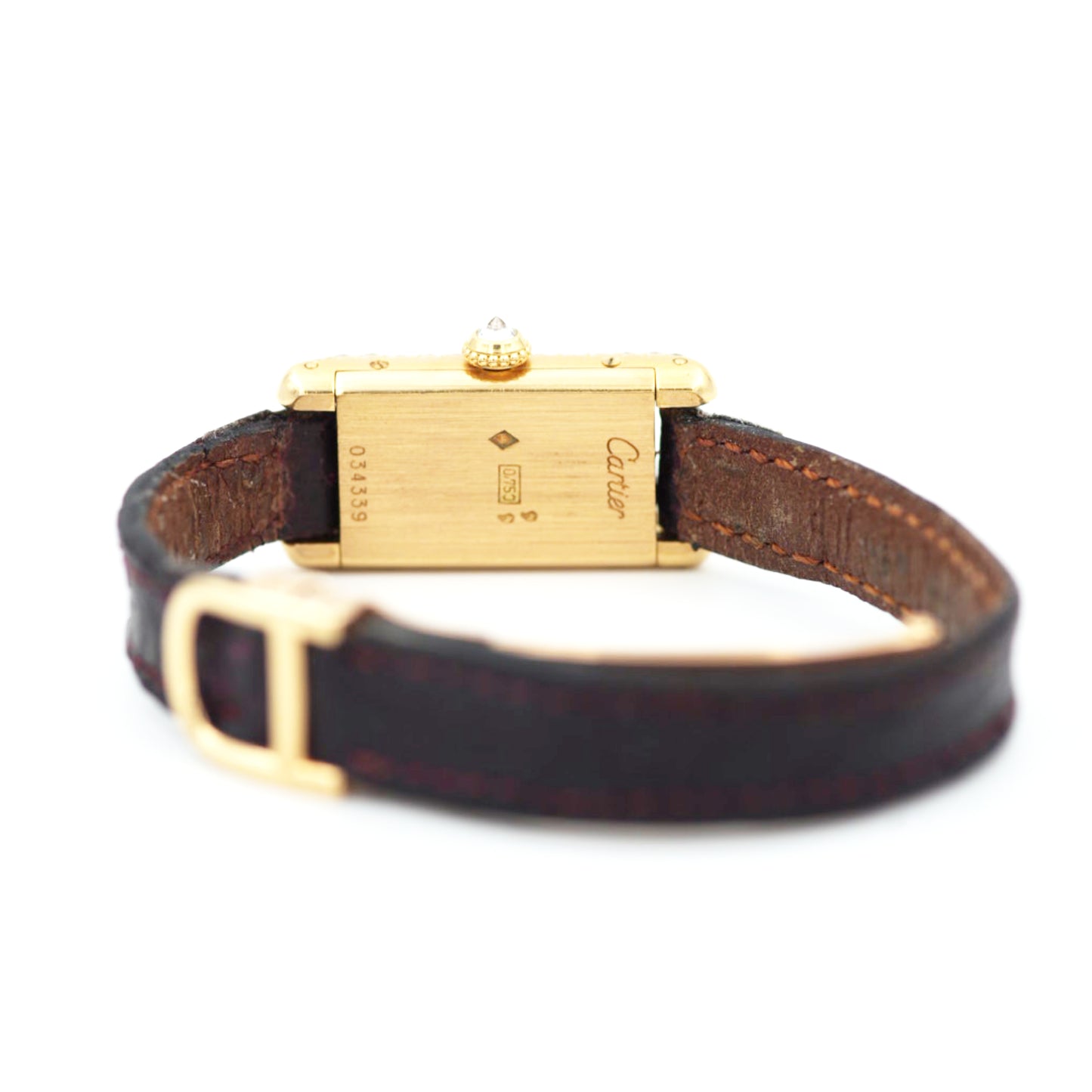 Cartier Tank Americaine Allongé Mini with Diamonds - pre-CPCP