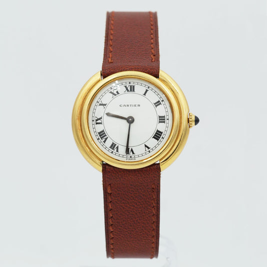 Cartier Vendôme with rare "Paris dial ref. 78090
