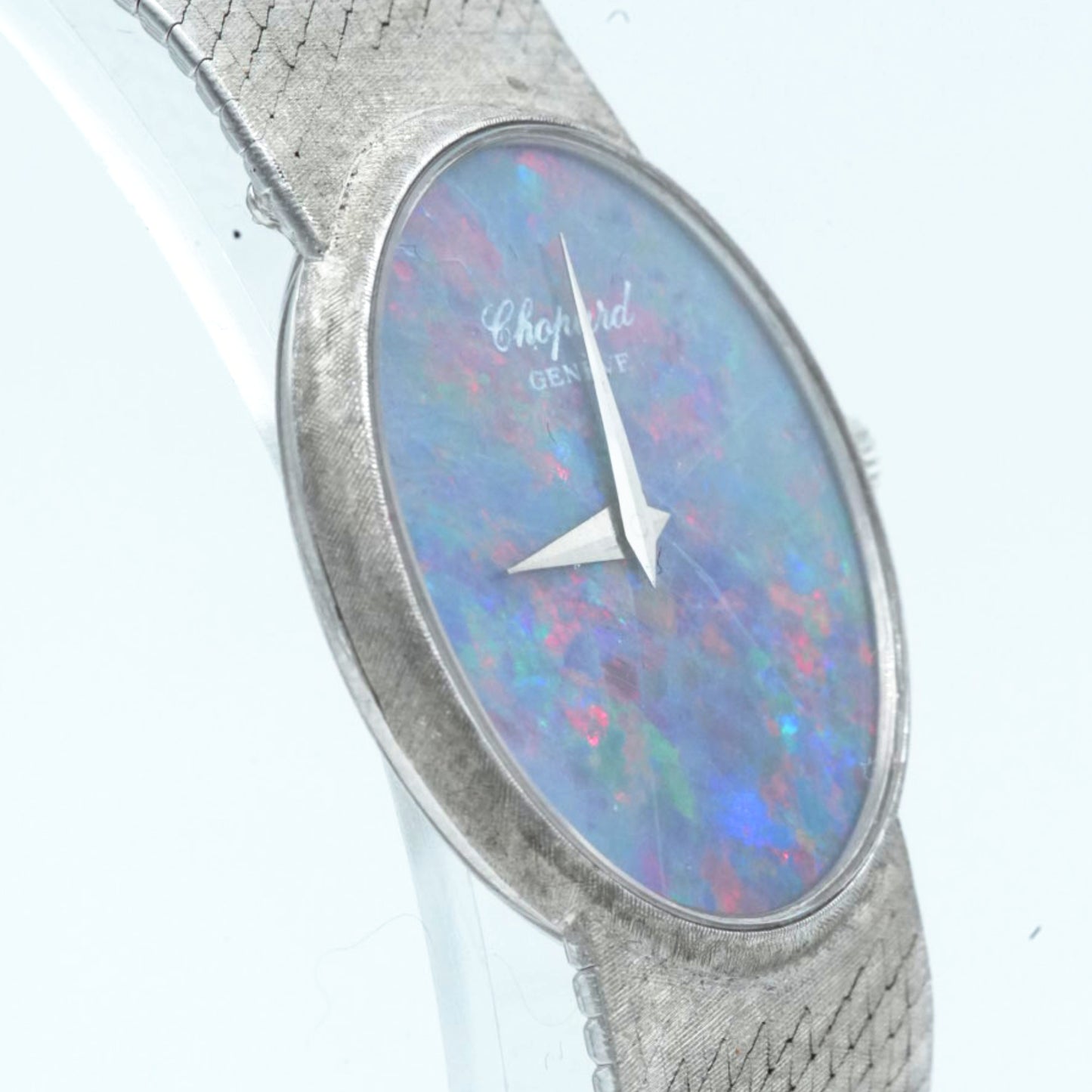 Chopard Vintage Dress Watch with Opal Dial in 18k White Gold Ref. 5029