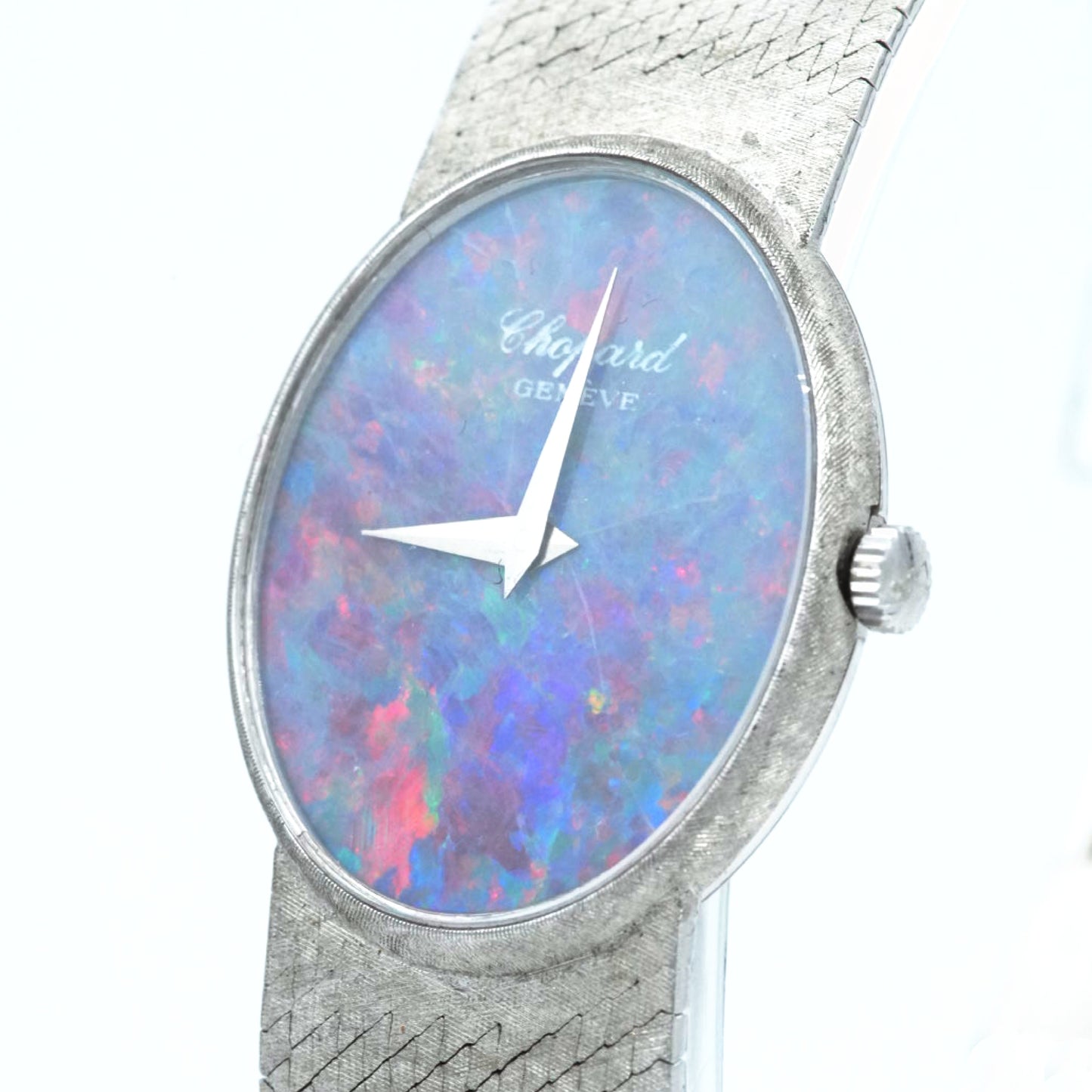 Chopard Vintage Dress Watch with Opal Dial in 18k White Gold Ref. 5029