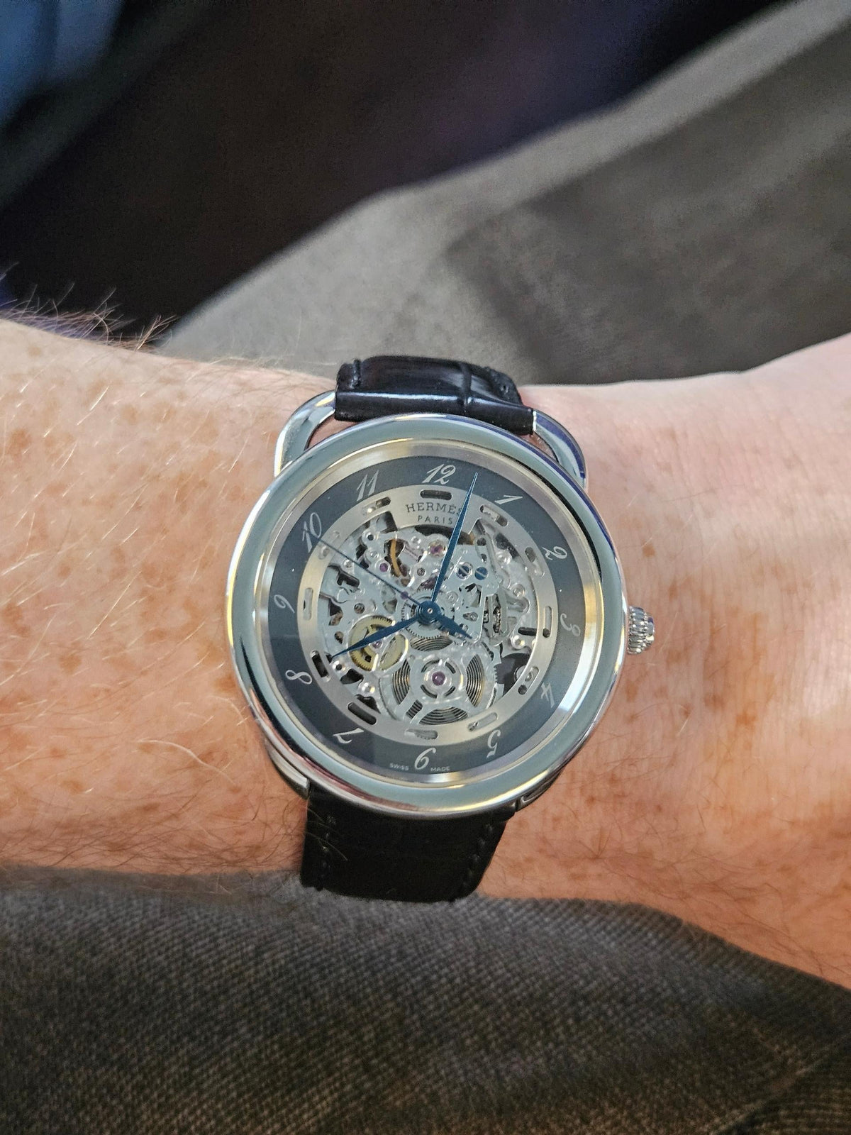 Hermès Arceau Squelette Automatic skeleton