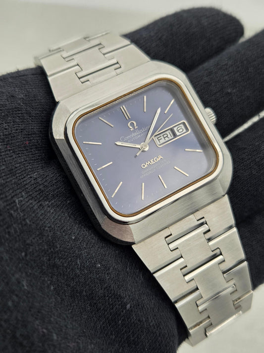 Omega Constellation Day date blue dial amazing condition