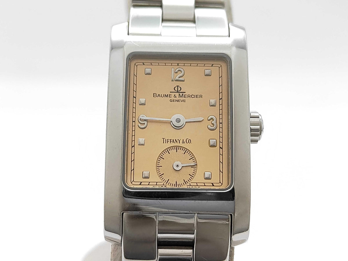 Baume & Mercier Hampton Tiffany's double signed (386)