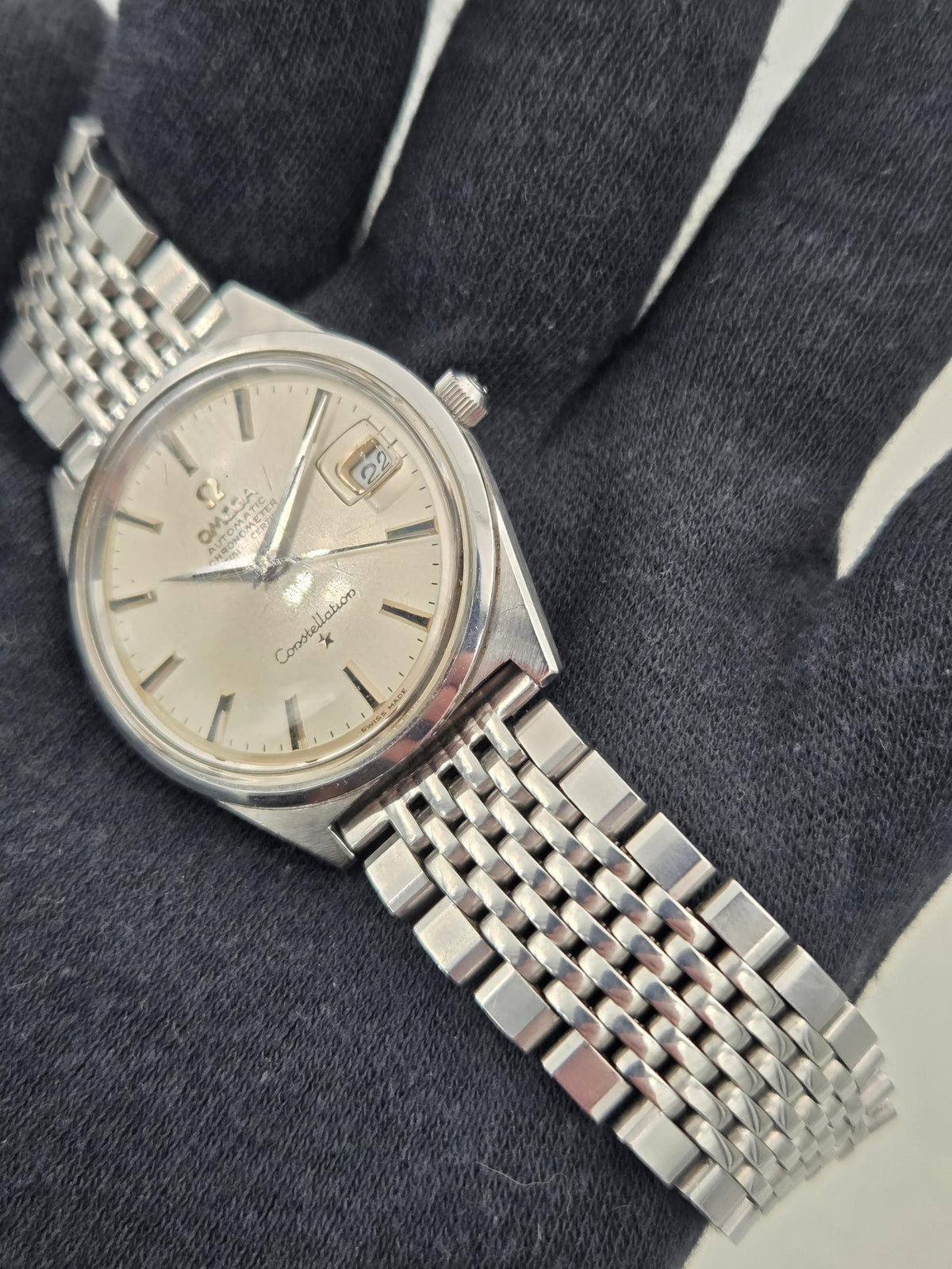 Omega Constellation Cal 565 chronometer beads of rice (509)