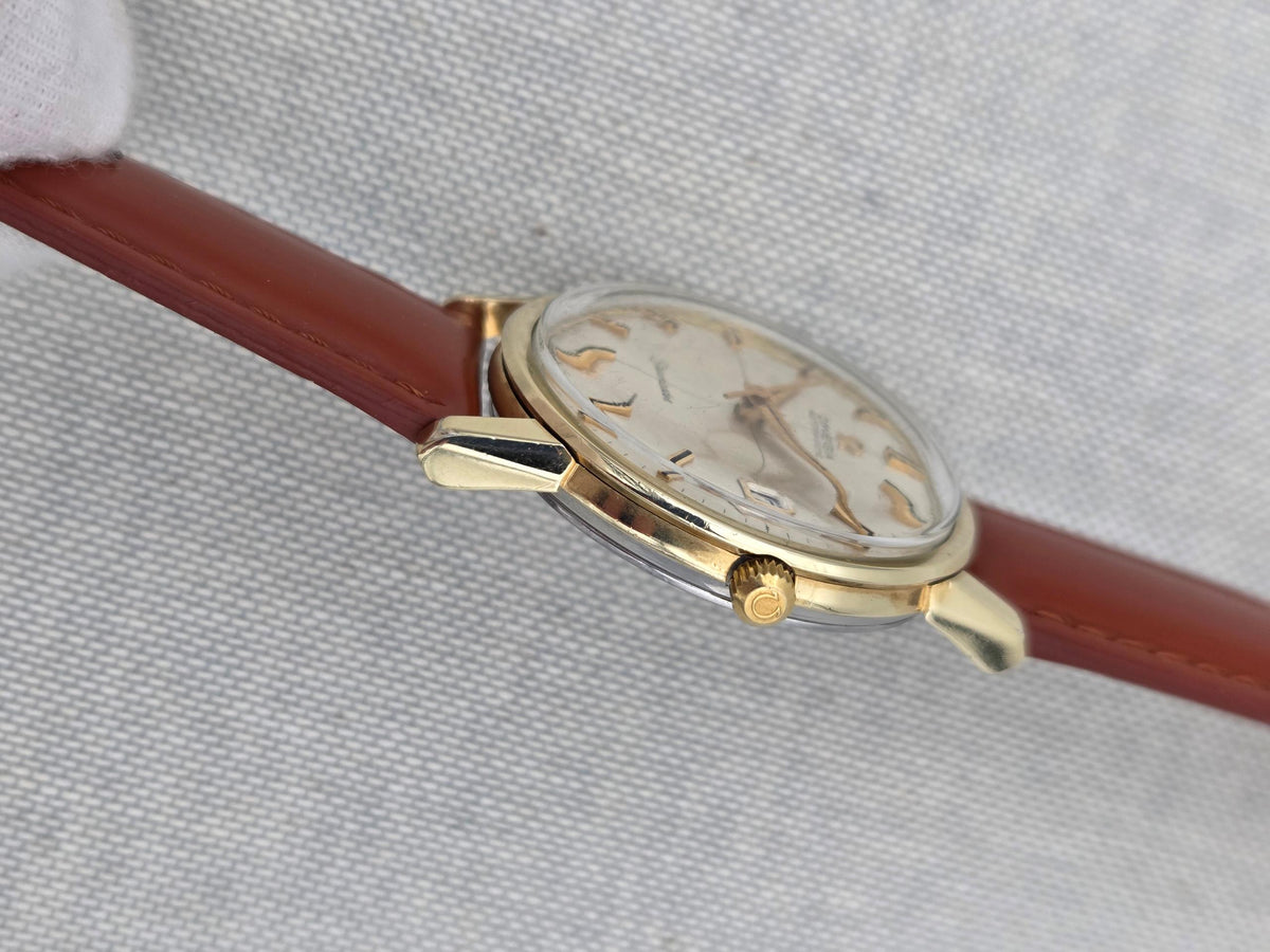Omega Seamaster Automatic Serviced Cross hair gold cap