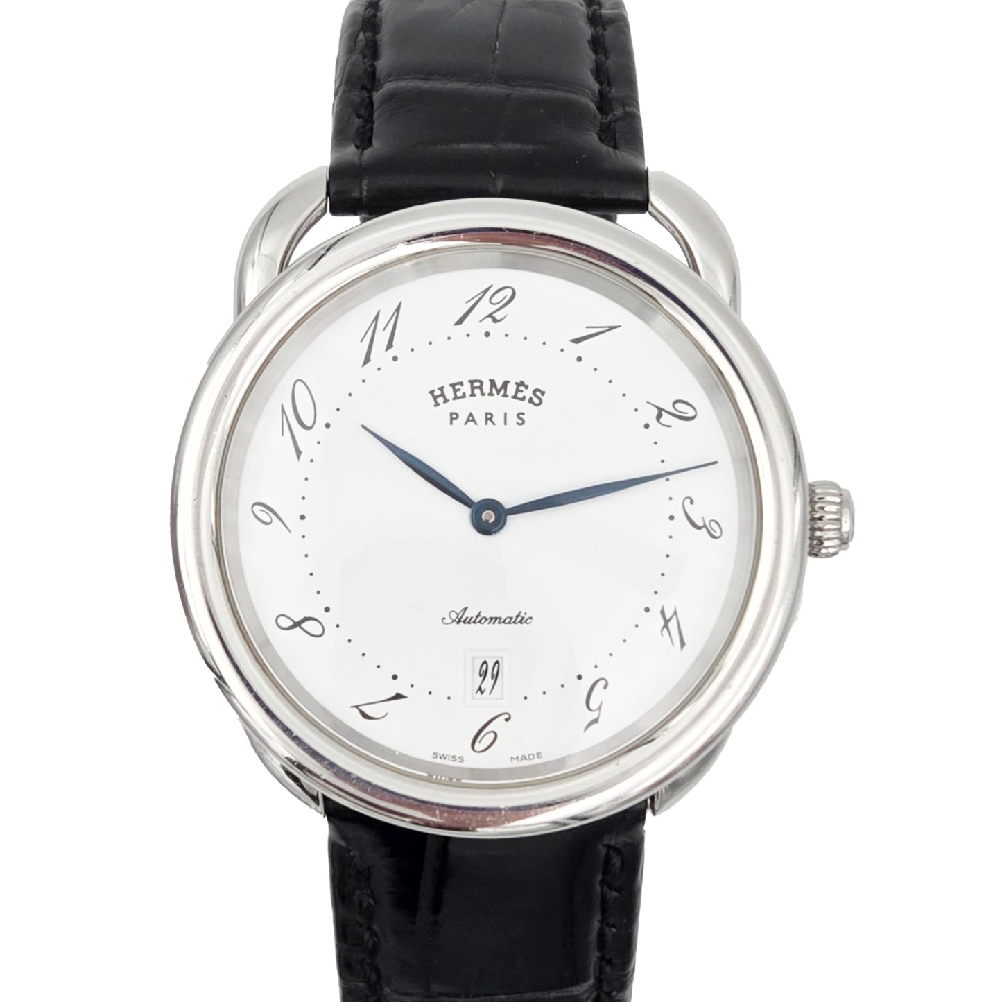 Hermes Arceau Automatic 41mm Ref. AR7.710 White Dial