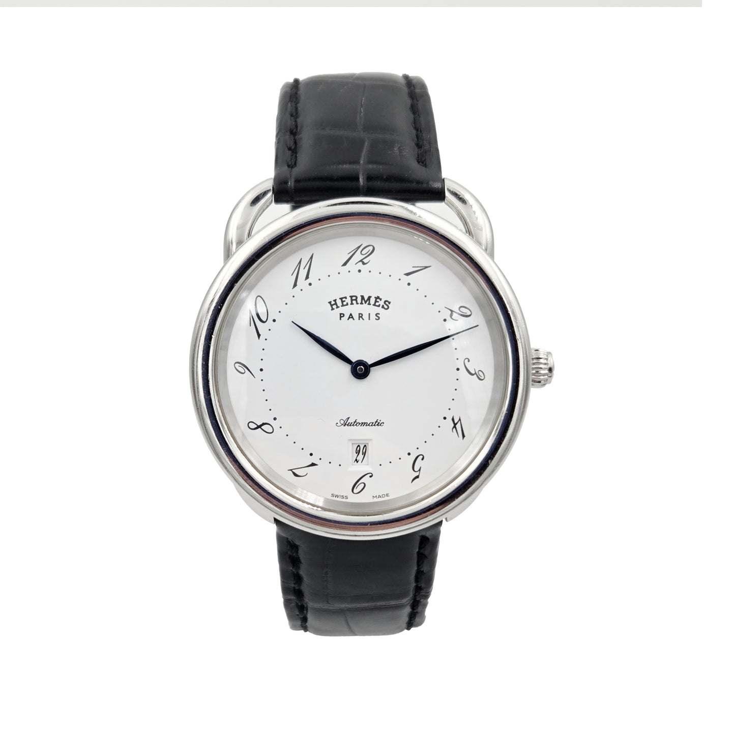 Hermes Arceau Automatic 41mm Ref. AR7.710 White Dial