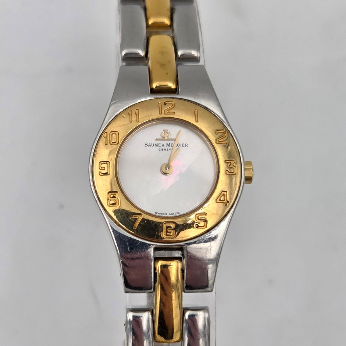 Baume & Mercier Linea Mother of pearl dial mop 22mm (371)