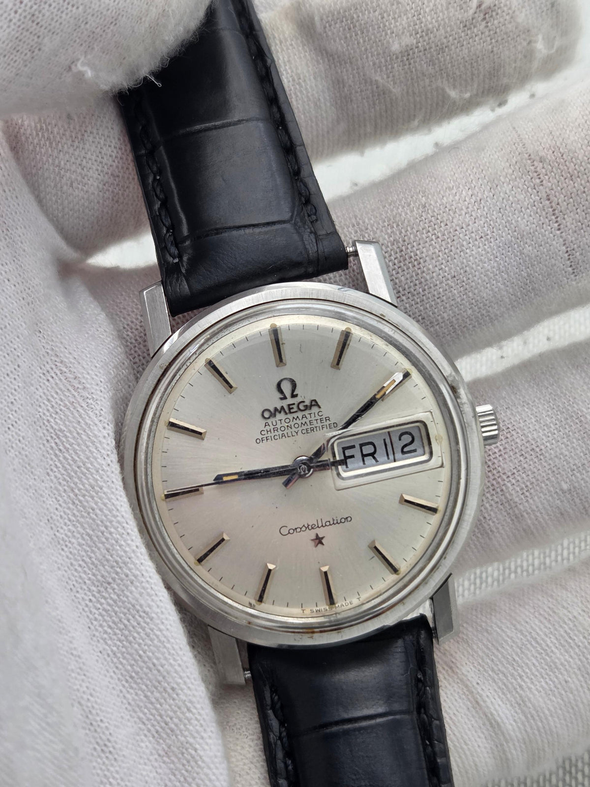 Omega Constellation 1y warranty, just serviced day date cosc chronometer