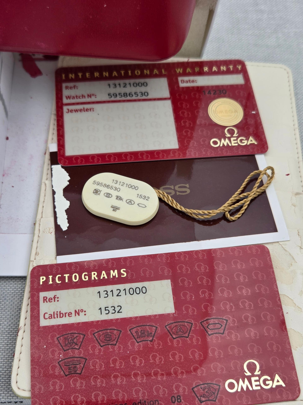 Omega Constellation 1312.10 full set 13121000 (557)