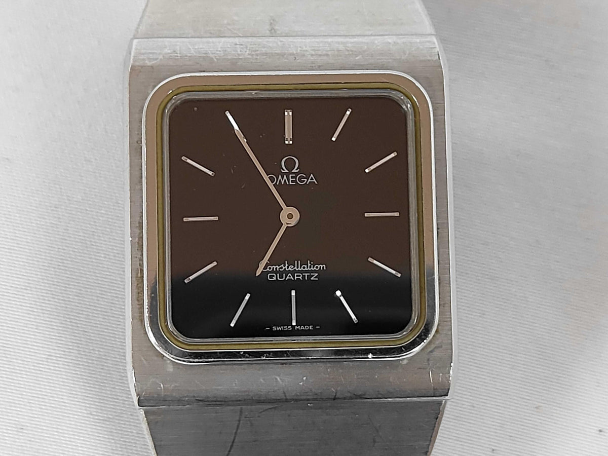 Omega Constellation Quartz integrated bracelet