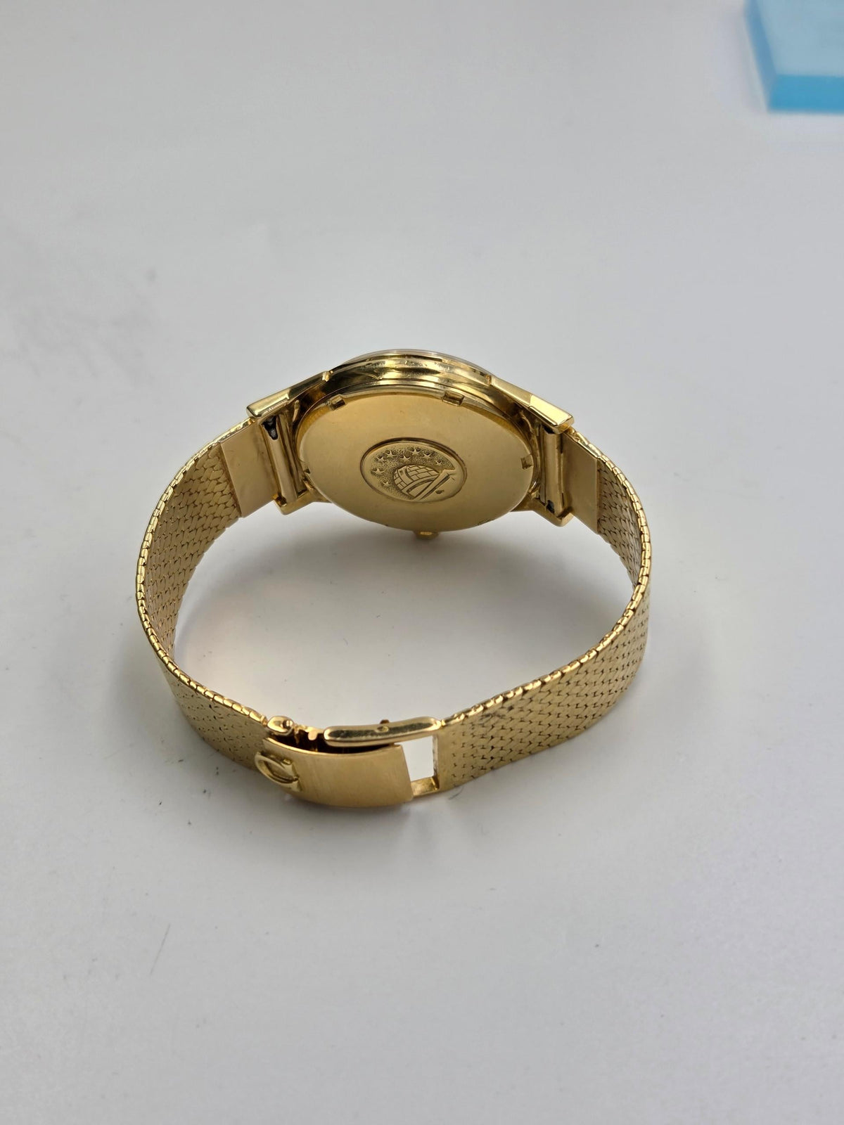 Omega Constellation Grand Luxe Constellation 18k gold dogleg pie pan 168.006
