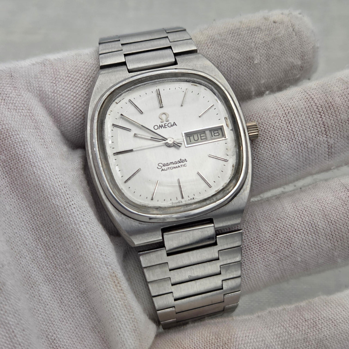 Omega Seamaster Serviced 1y warranty 166.0216