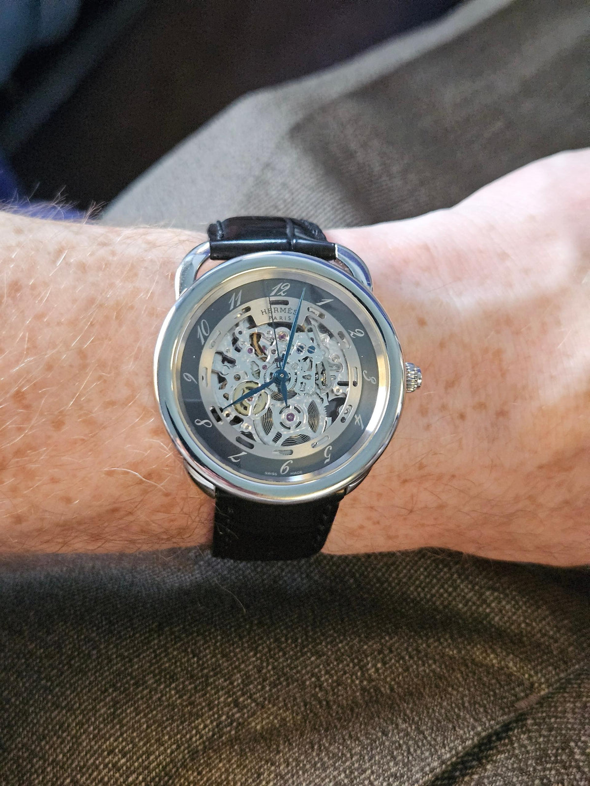 Hermès Arceau Squelette Automatic skeleton