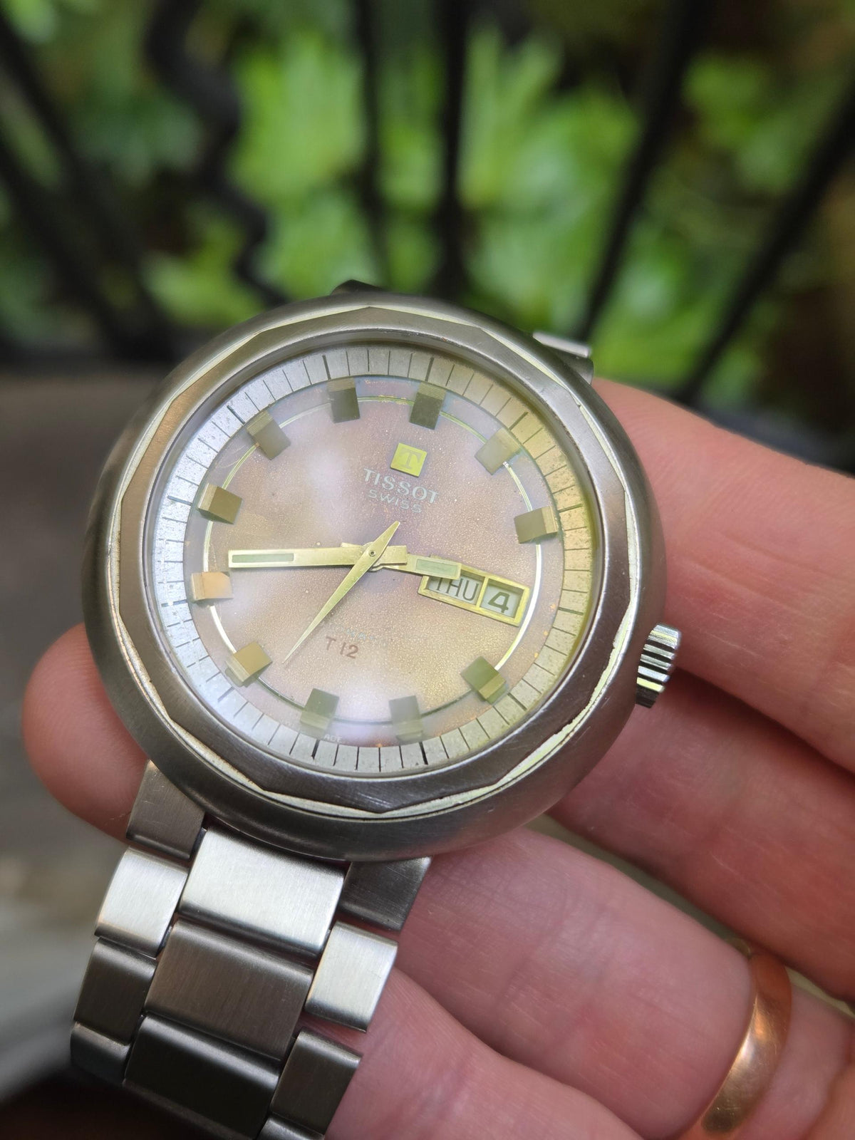 Tissot T12 Day date vintage t12 just serviced super compressor 44644
