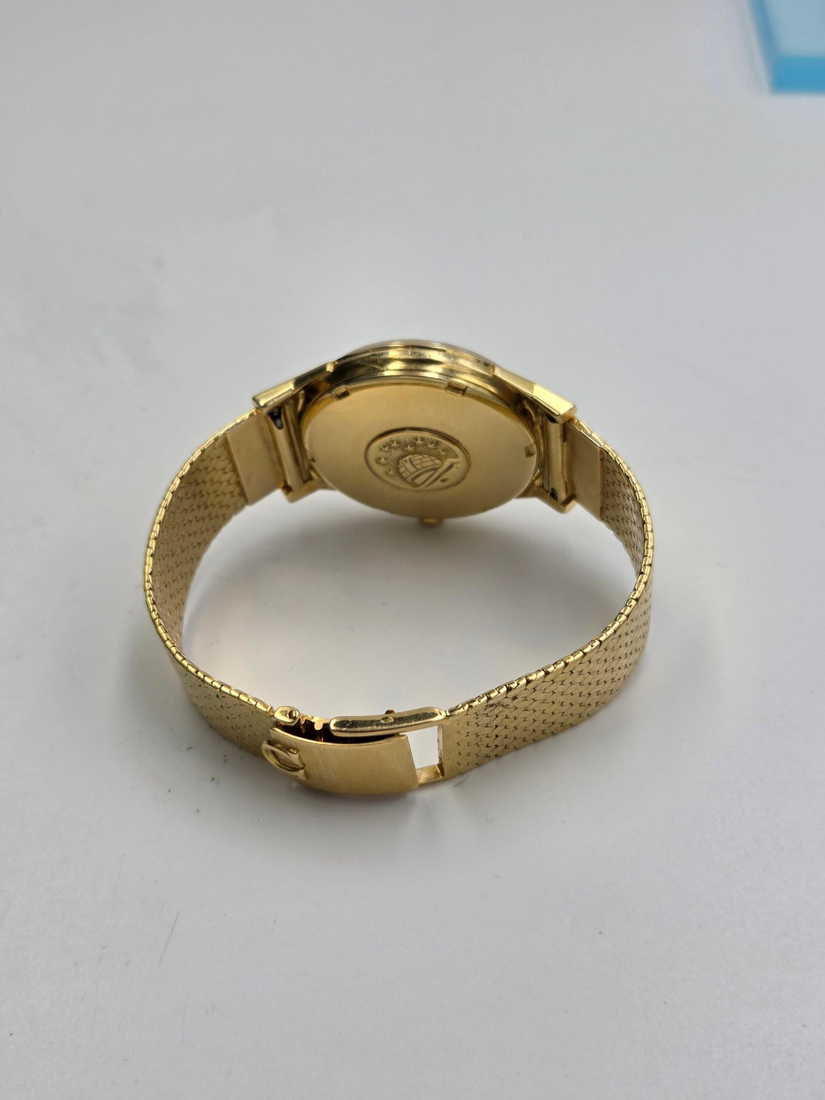 Omega Constellation Grand Luxe Constellation 18k gold dogleg pie pan 168.006