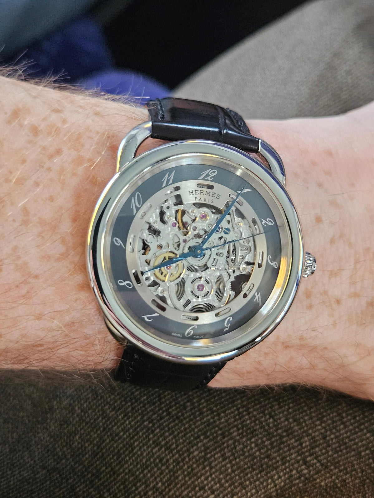 Hermès Arceau Squelette Automatic skeleton