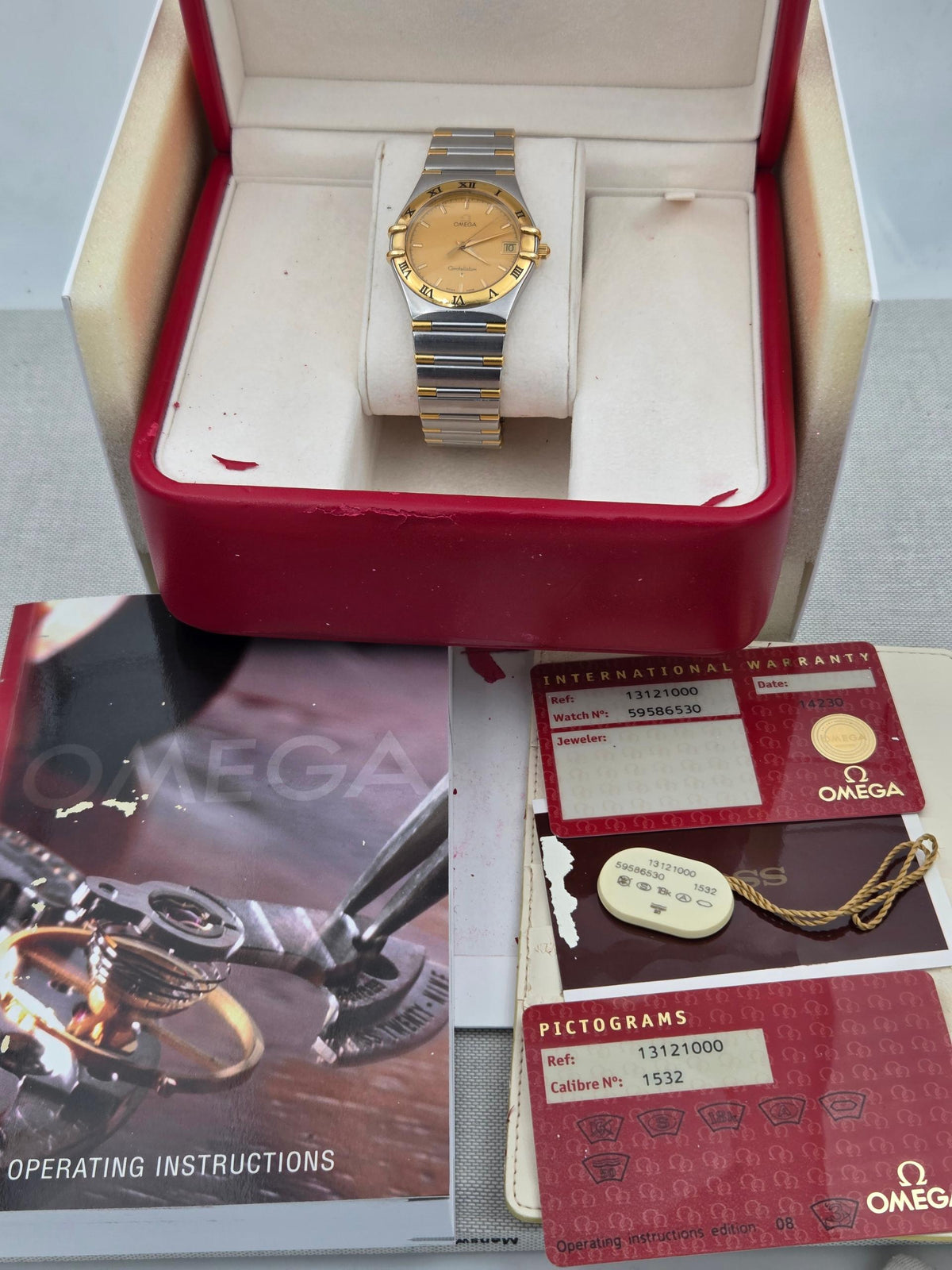 Omega Constellation 1312.10 full set 13121000 (557)