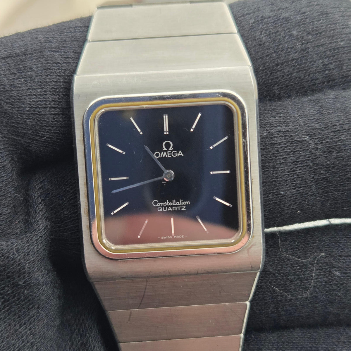 Omega Constellation Quartz integrated bracelet