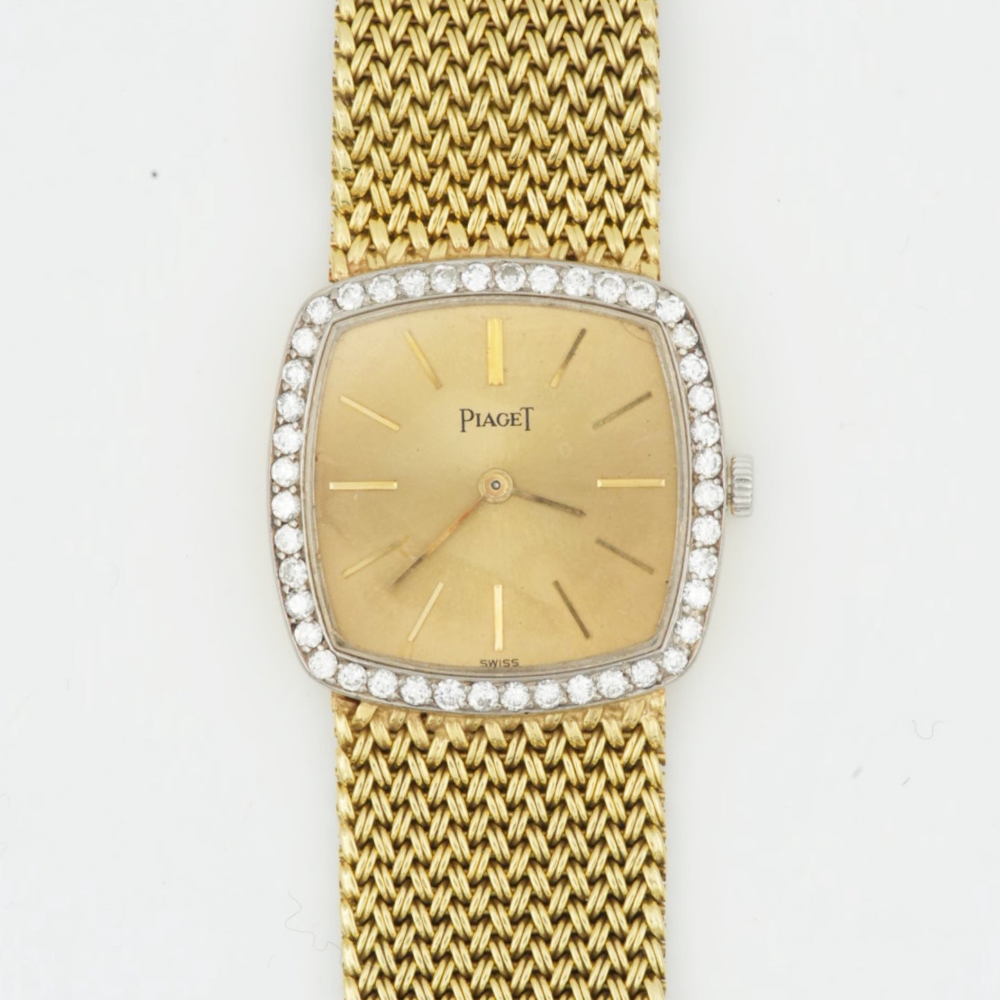 Piaget Vintage Gold and Diamond Watch
