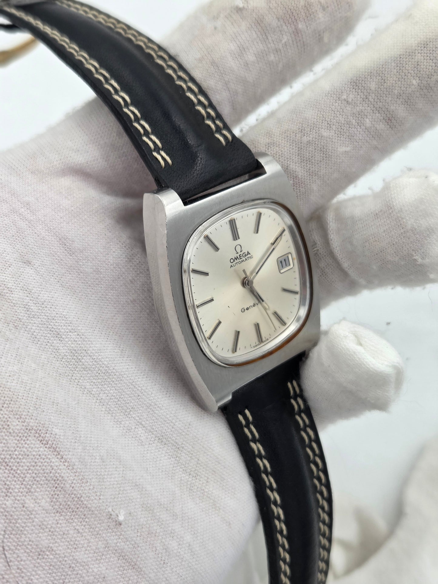 Omega Genève automatic TV ref 166.0190 quickset date