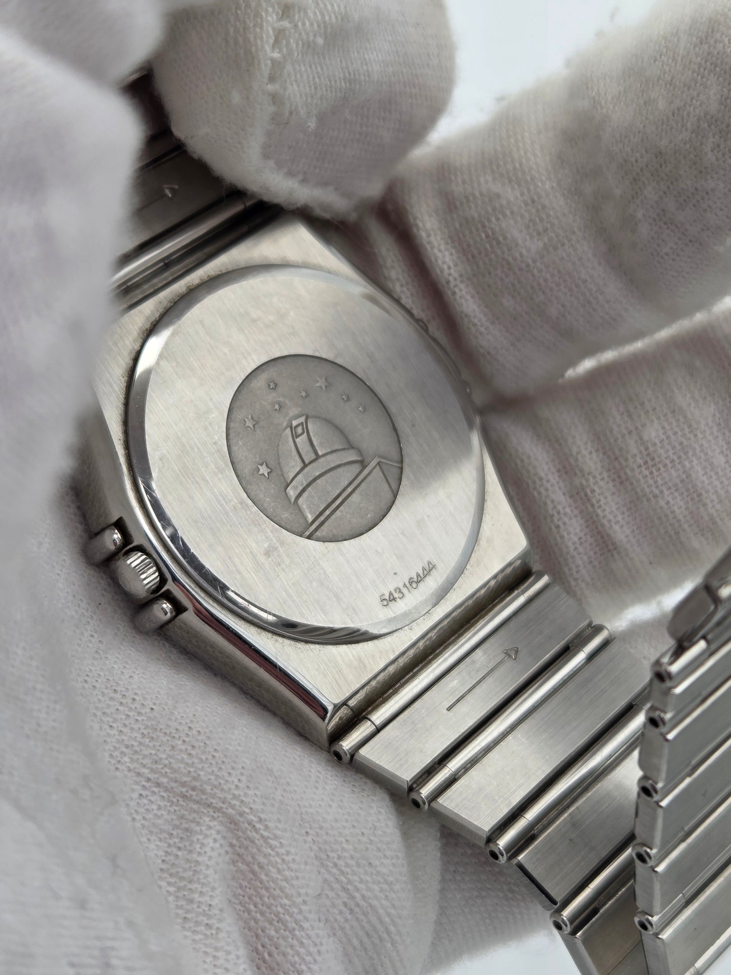 Omega Constellation day date owl Manhattan ref 396.1070 397.1080