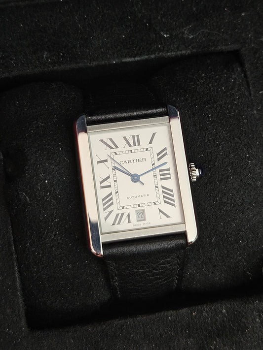 Cartier tank solo XL ref wsta0029 full set mint condition