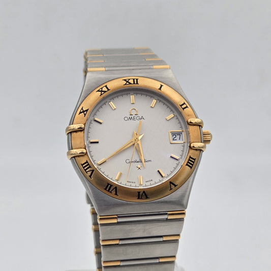 Omega Constellation Manhattan – Ref. 1312.30 33.5mm, Quartz, Steel & 18k Yellow Gold