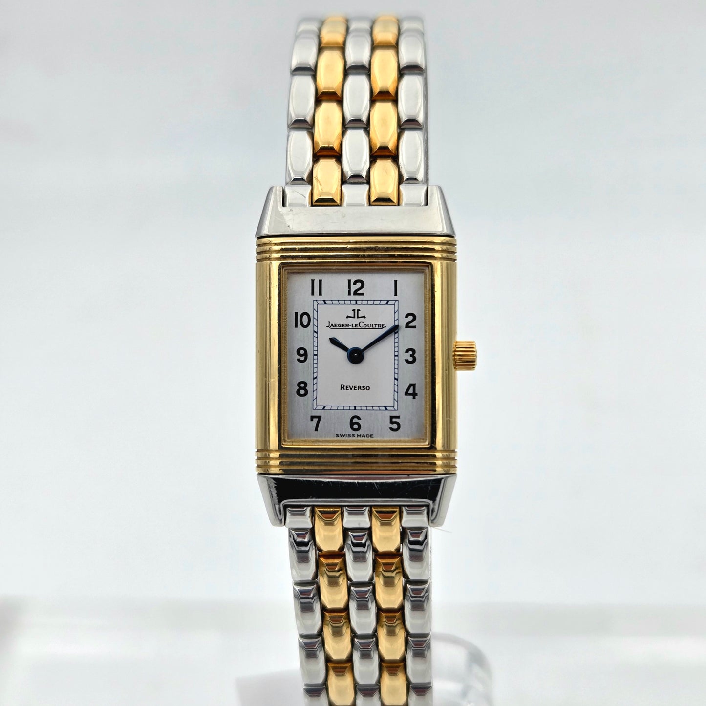 Jaeger-lecoultre Reverso gold and steel quartz 260.5.08