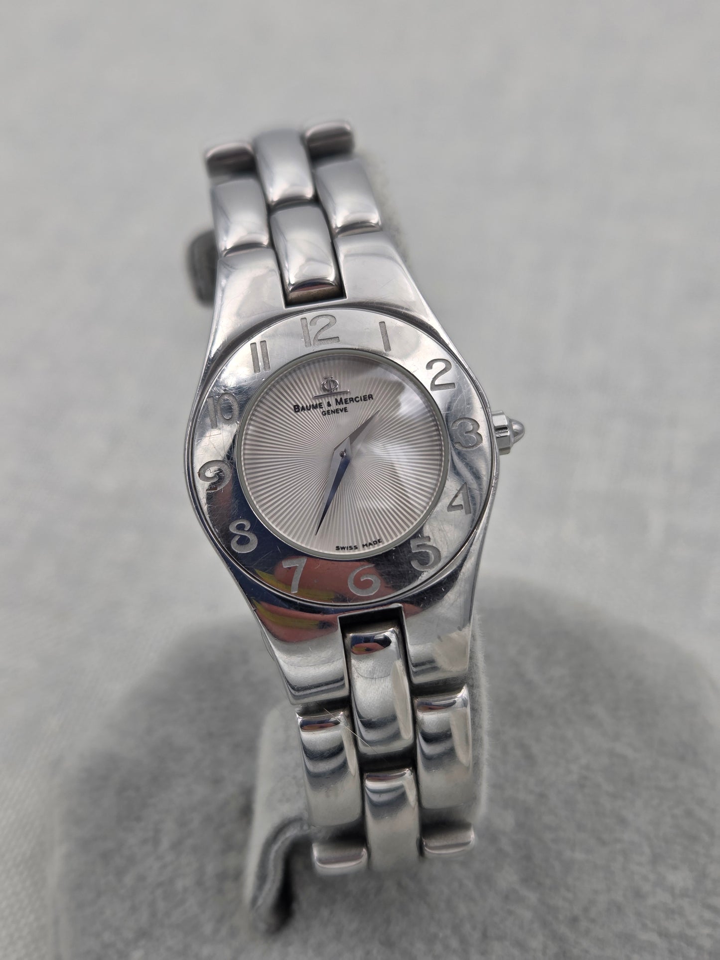 Baume & mercier linea 25mm quartz stainless steel 65305