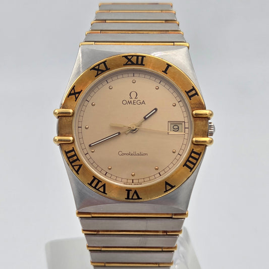 Omega Constellation date  Manhattan ref 396.1070 397.1080