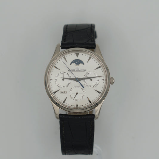 Jaeger-Lecoultre master ultra thin perpetual calendar white gold q1303035