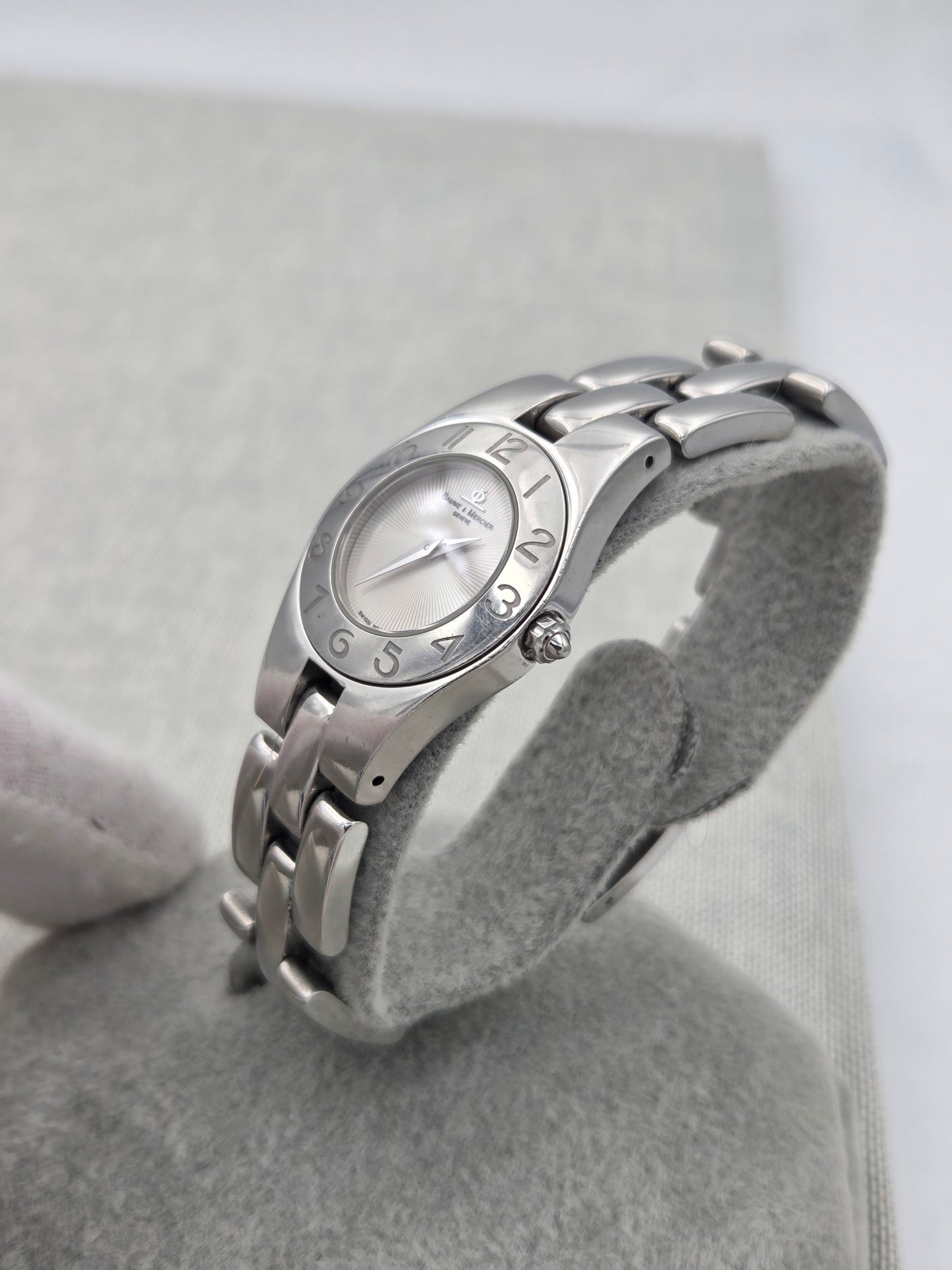Baume & mercier linea 25mm quartz stainless steel 65305