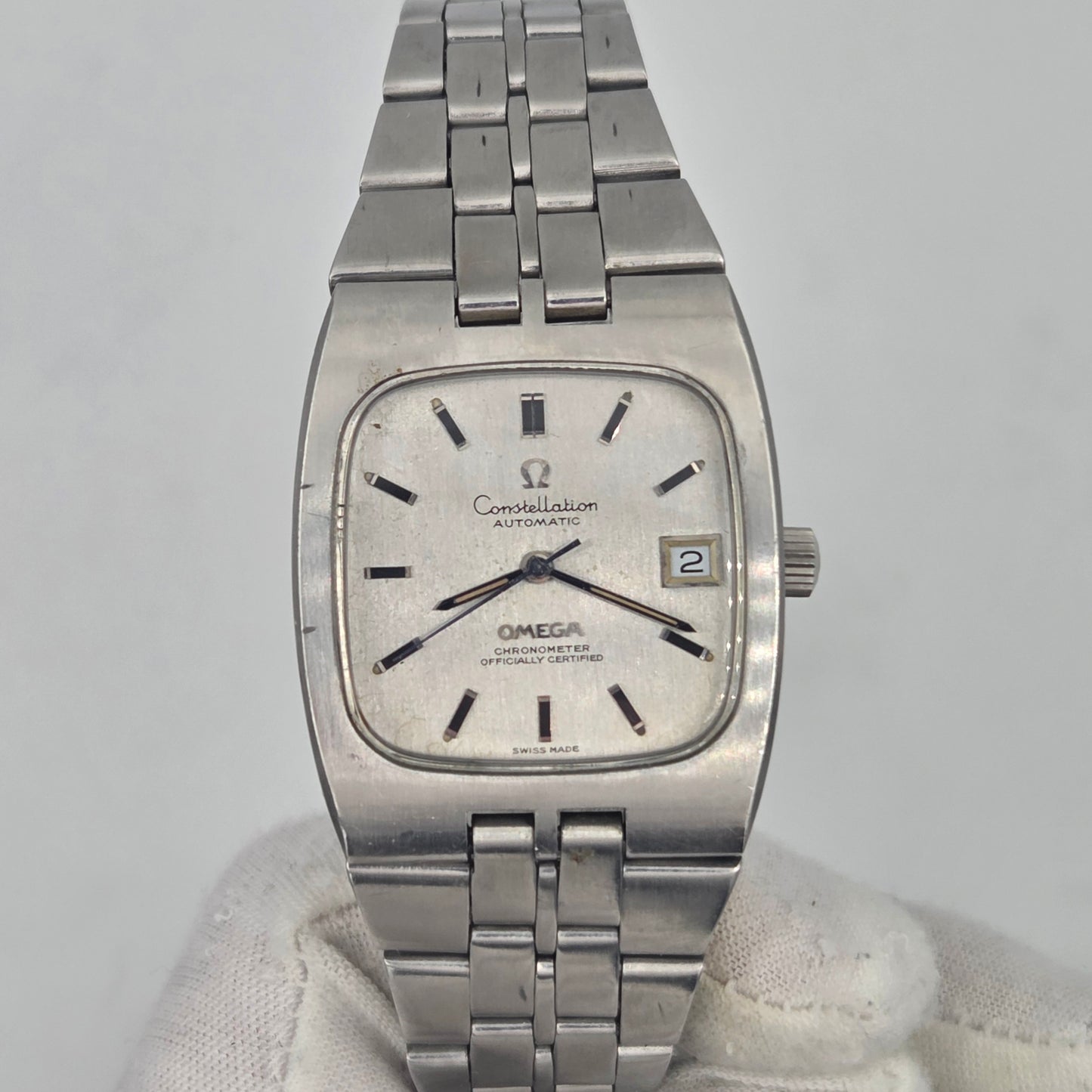 Omega Constellation chronometer tv case 168.047