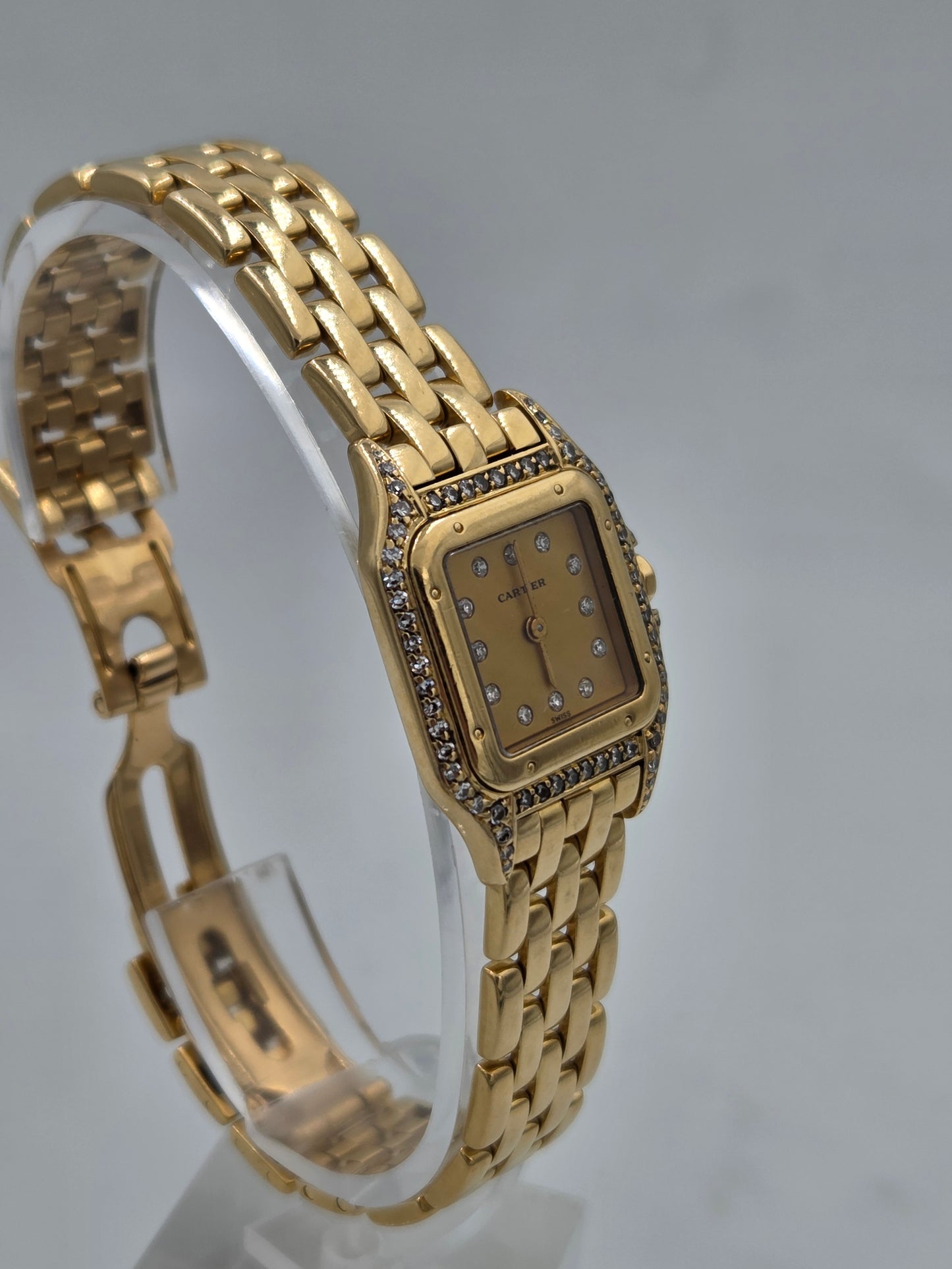 Cartier panthère small 18k gold full set ref 866919 8057915