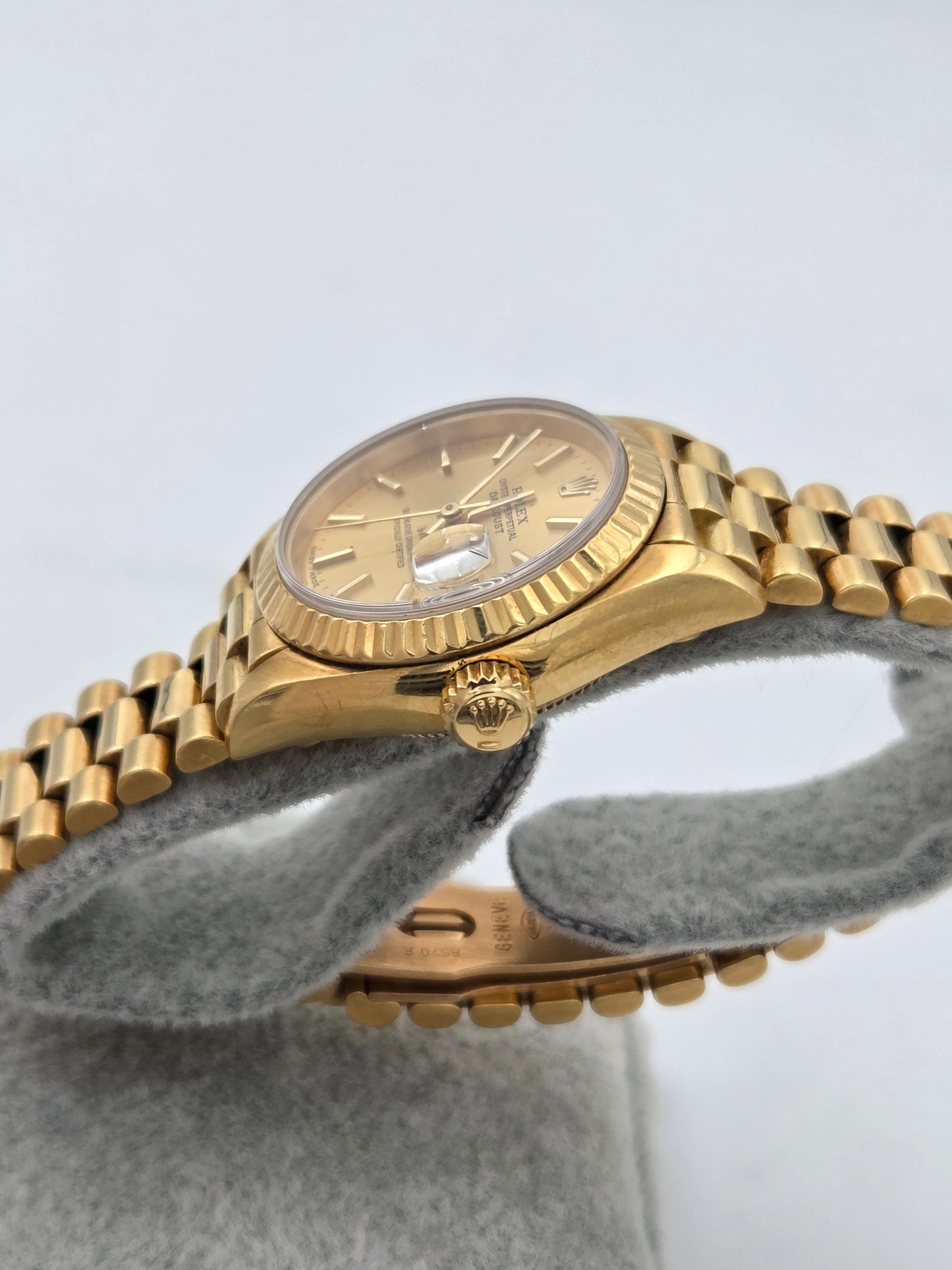 Rolex 69178 Datejust 18k gold president bracelet from 1988