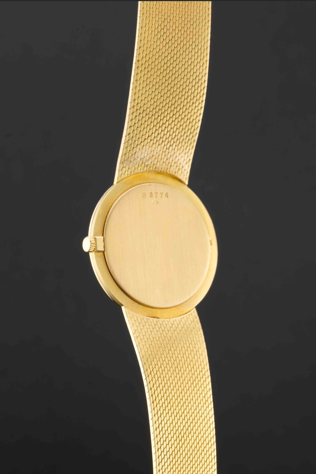 Audemars Piguet 18k gold Calatrava "Clous de Paris" Hobnail Vintage in exceptional condition